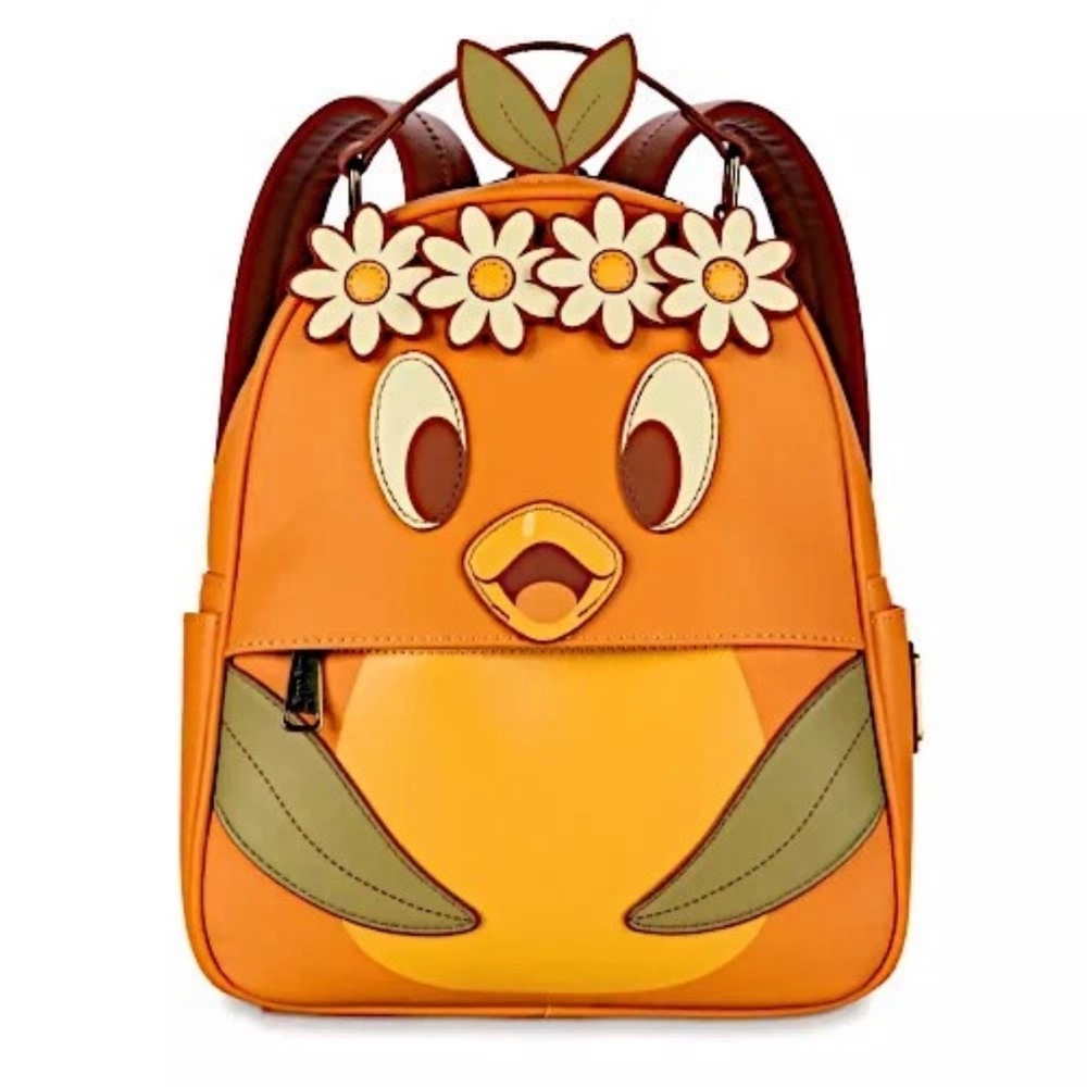 Orange Bird Loungefly Mini Backpack Disney 2023 Flower & Garden Festival